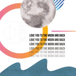 love to the moon