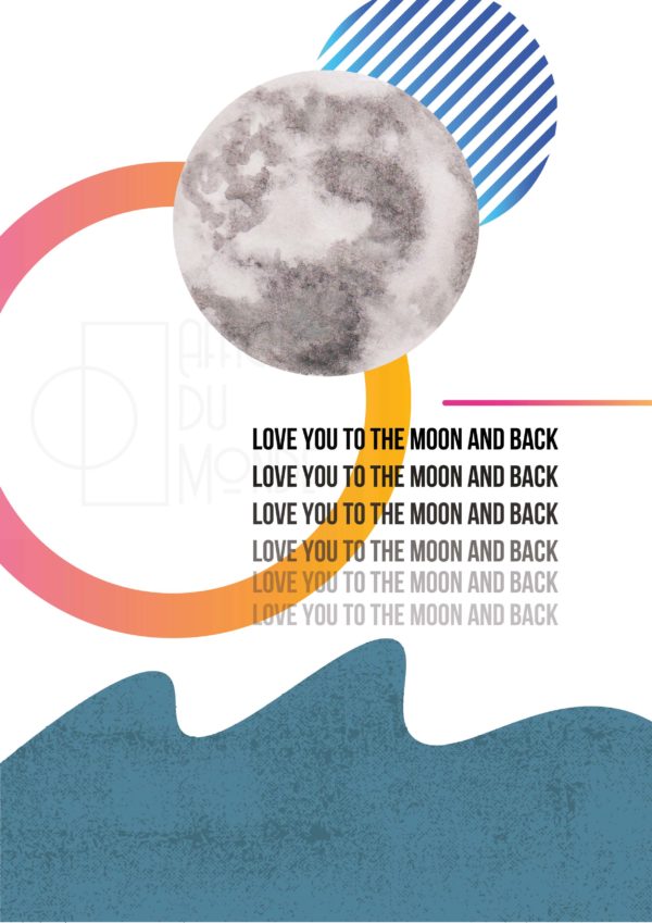 love to the moon