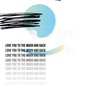 love to the moon