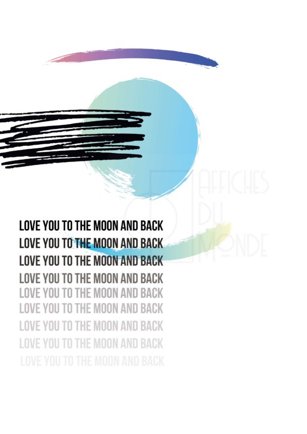 love to the moon