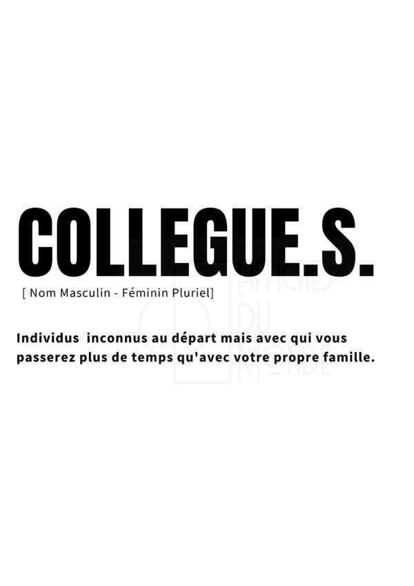 collegue.s